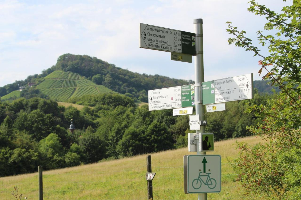 Ferienwohnung Forellenhof Oberschwarzach Exteriér fotografie